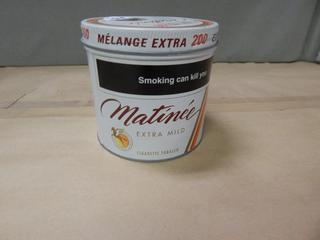 Matinee Cigarette Tin