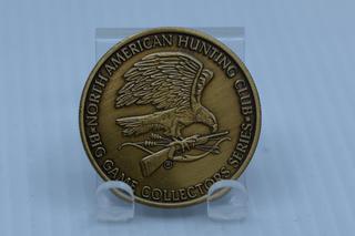 North American Hunting Club - Collectors Medallion Grizzly Bear.