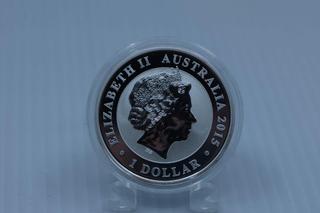 2015 .999 Fine Silver One Ounce Coin - The Australian Kookaburra.