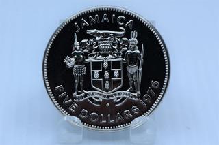 1975 Jamaica Five Dollar Coin.