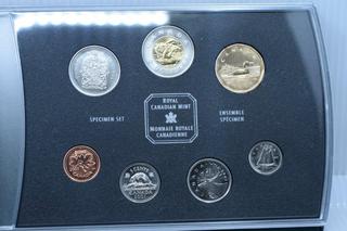 2001 Canada Specimen Set.