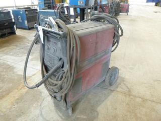 Lincoln Electric 3-Phase Power MIG 350MP Welder. SN U1060706053