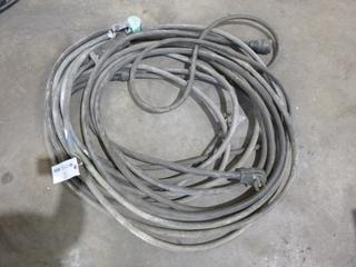 Qty Of Welding Cable *Note: One Plug Damaged*