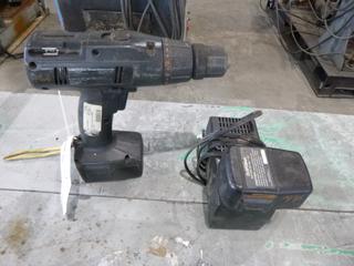 Craftsman Cordless Drill Driver C/w Battery And Charger