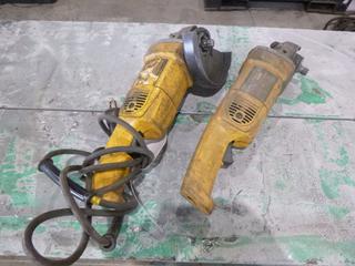 (2) Dewalt DW831 5in Angle Grinders *Note: Parts Only*