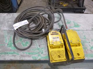 LJ Welding Automation Type 2 Foot Pedals. SN 1878