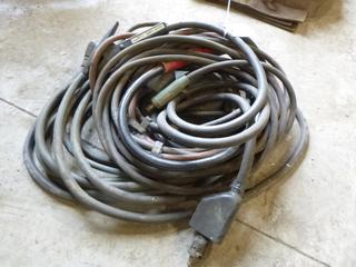 Qty Of Welding Power Cords w/ Stingers