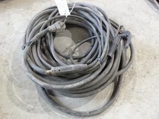 Qty Of Welding Power Cables w/ Stinger