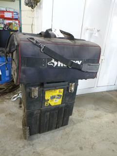 Stanley Tool Box C/w Contents And Husky Tool Bag