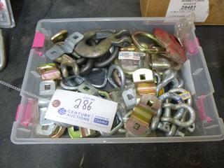 Qty Of Hooks, D-Rings And Shackles