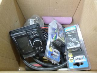 Qty Of Misc Electrical Supplies And Pandora Bluetooth Unit *Unused*