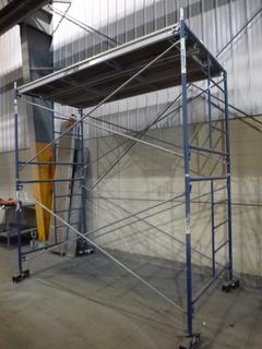 128" X 10'2" X 5'1" Metal Tech Portable Scaffold