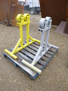 (2) Pipe Roller Stands