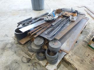 Qty Of Scrap Metal And 1/2in And 1in Metal Plate