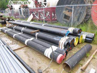 Qty Of 4in, 6in, 8in, 10in And 16in 20ft Pieces Of Pipe  *Note: Heat Numbers Available*