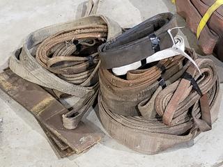 Qty Of Assorted Size Lifting Slings
