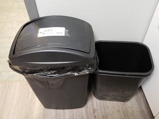 Qty Of (3) Garbage Bins
