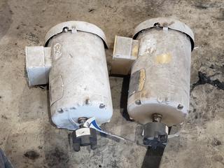 (2) Baldor Motors