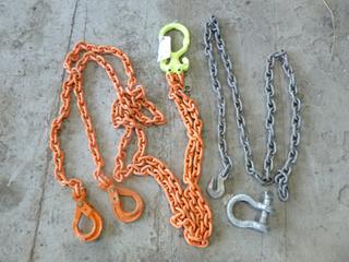 Grablo 3/8in X 10ft 2-Part Lifting Chain C/w (1) Chain And 6.5-Ton Shackle