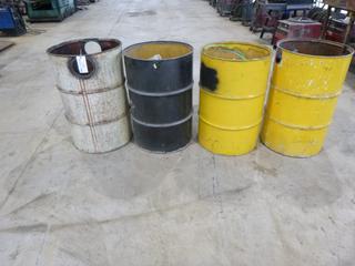 Qty Of (4) 100Gal Barrels