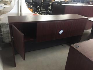Over Top Desk Cabinets L 66" x W14 3/4" x H 36".