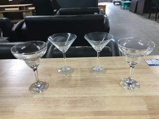 Martini Glasses.