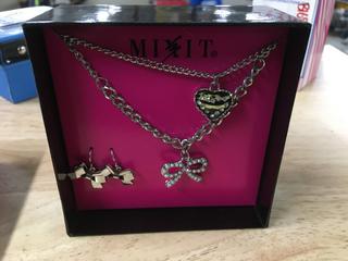 Mixit Necklace And Earring Set.