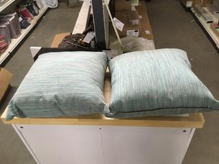 (2) Accent Pillows.