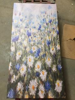 Daisy Canvas Print, 20" X 39 1/2".