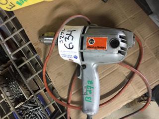 Black & Decker Corded Drill.