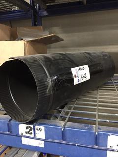 Black Aluminum Stove Pipe