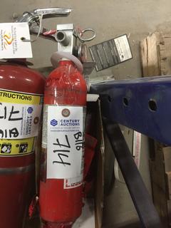 Pro-Tech Fire & Safety Fire Extinguisher For Class A, B, C Fires. With Wall Mount