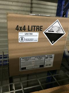 (4) 4L of Muriatic Acid.