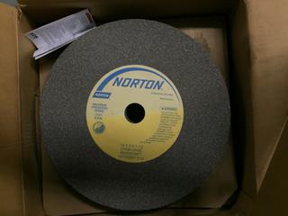 Norton Grinding Wheel, 14 x 3 x 1-1/2.