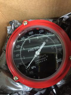 4-1/2" Dial Pressure Murphygage and Switchgage Panel.