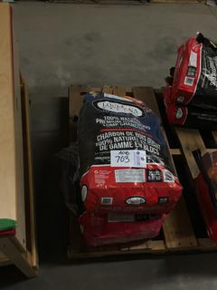 (2) Bags of Louisiana Grills 100% Hardwood Premium Lump Charcoal, Open/Damaged Bags.