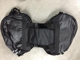 Tanked Racing Motorcycle Saddle Bags.