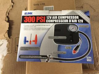 (4) 12V Air Compressors.