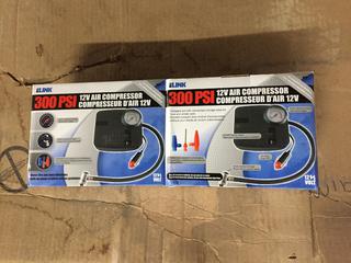 (2) 12V Air Compressors.