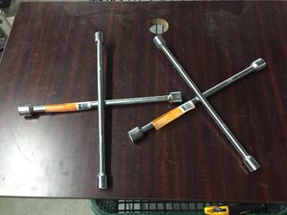 (2) 4 Way Wheel Wrench's.