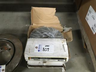 (2) Parts Master Brake Drums, P/N 90084.