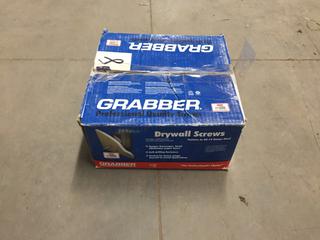 Box of Drywall Screws, 6x1-5/8" Scavenger Head.