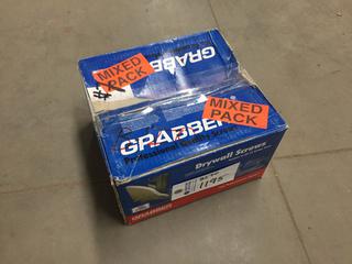 Box of Drywall Screws, 8x2-3/8" Scavenger Head #2 Philips Recess.