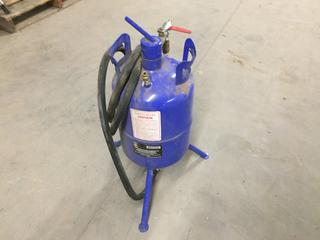 Power Fist 5 Gallon Pressure Sandblaster.