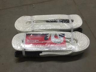 (2) Recovery Straps, 3" x 30'.