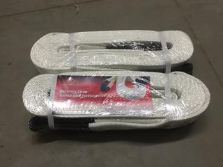 (2) Recovery Straps, 3" x 30'.