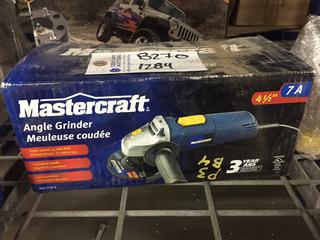 Master Craft 4 1/2" Angle Grinder.