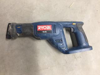 Ryobi Cordless Reciprocating Saw (No Battery).