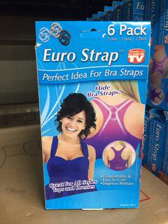 (3) Euro Strap, 6 Pack.