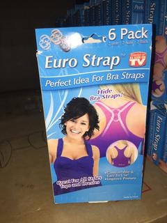 (4) Euro Strap, 6 Pack.